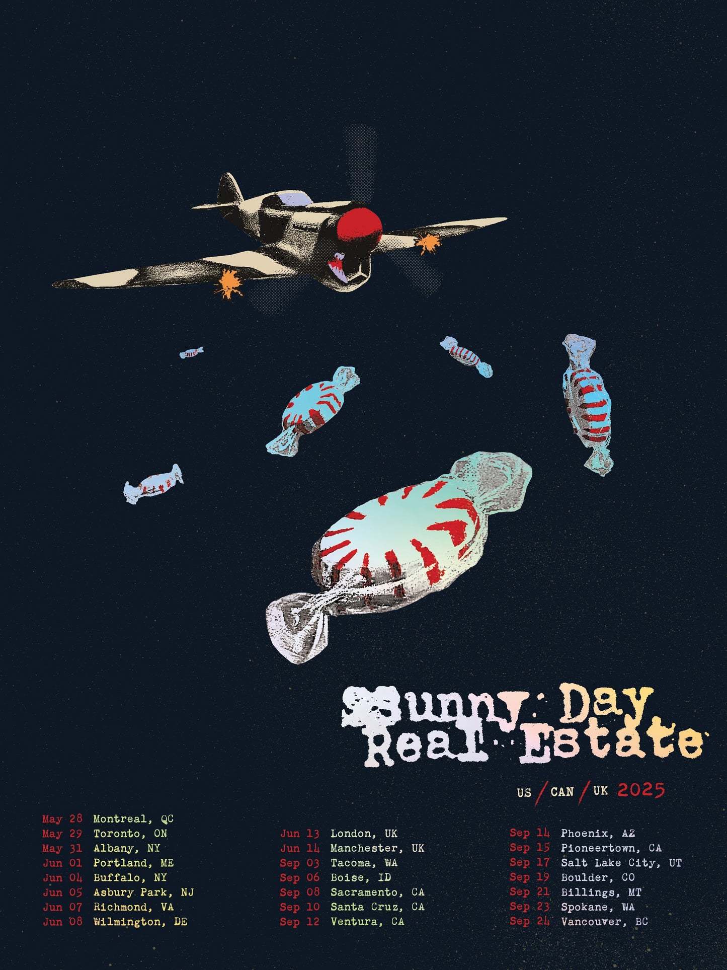 2025 Limited Edition Holographic Tour Poster