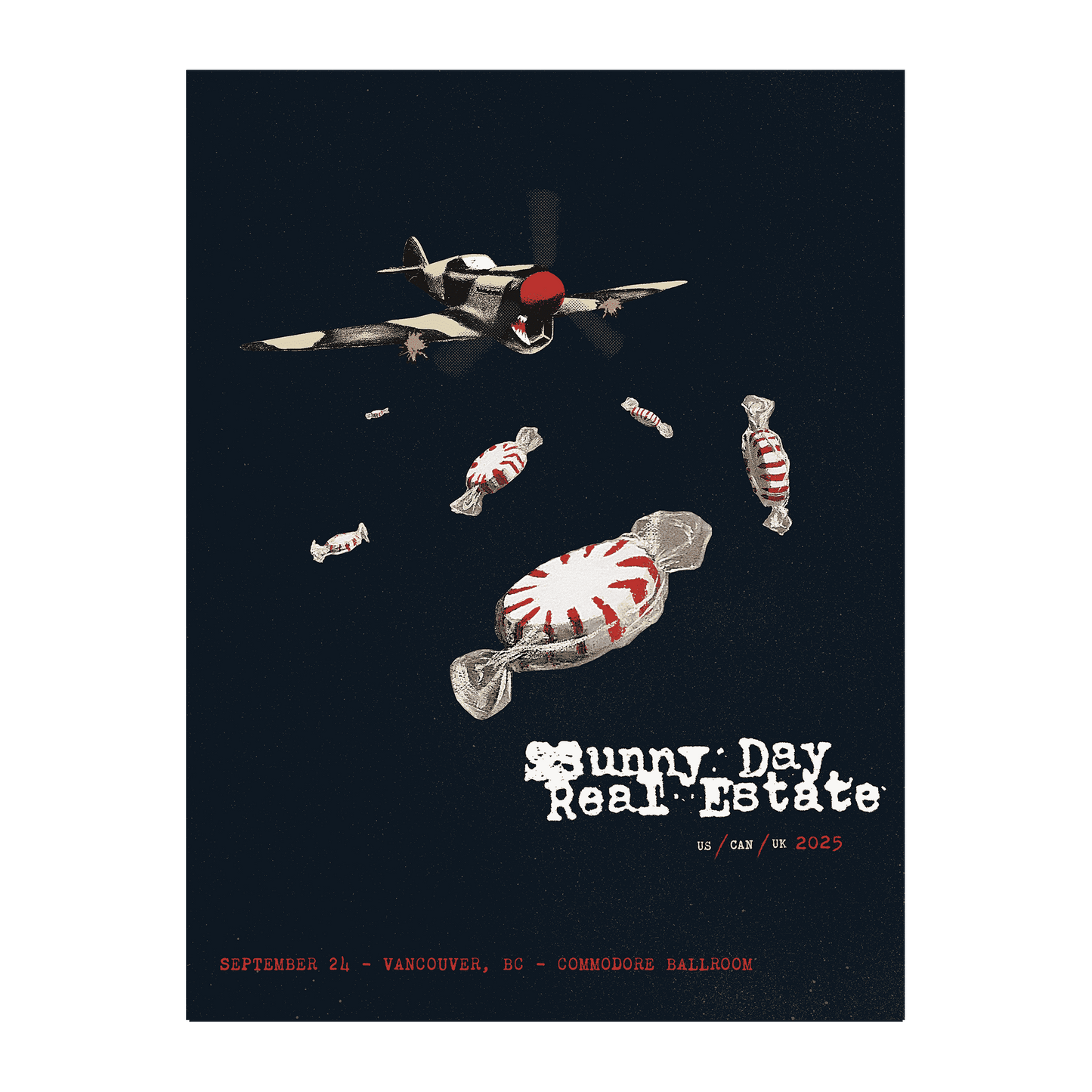 2025 Tour Poster - Vancouver, CA