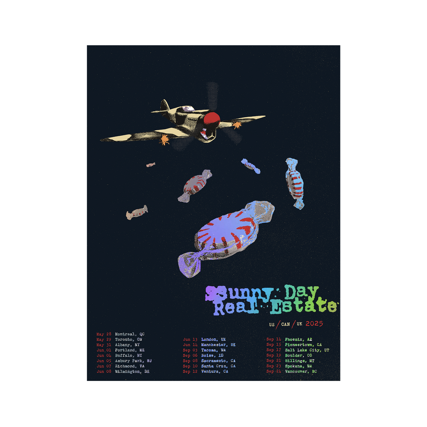 2025 Limited Edition Holographic Tour Poster